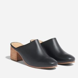 Nisolo All Day Heeled Black Women's Mules